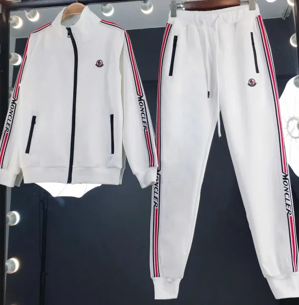 Miu Miu Logo-Embroidered White Hoodie and Sweatpants Set - 5