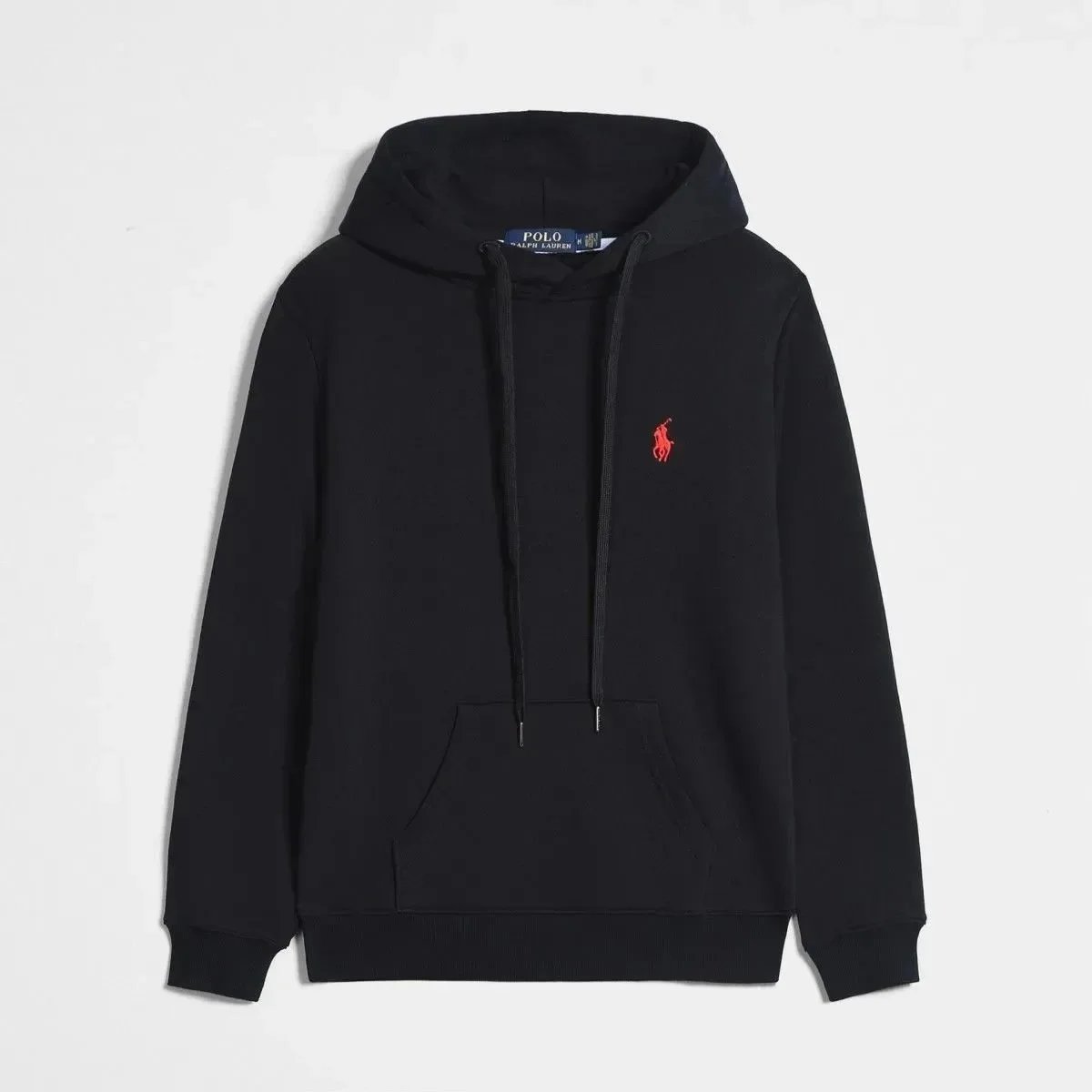 Design Embroidered Cartoon Hoodie Gray - 5