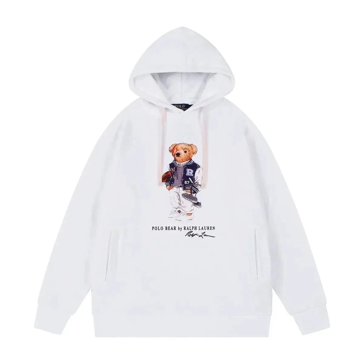 Polo Ralph Lauren Polo Bear Hoodie White - 1