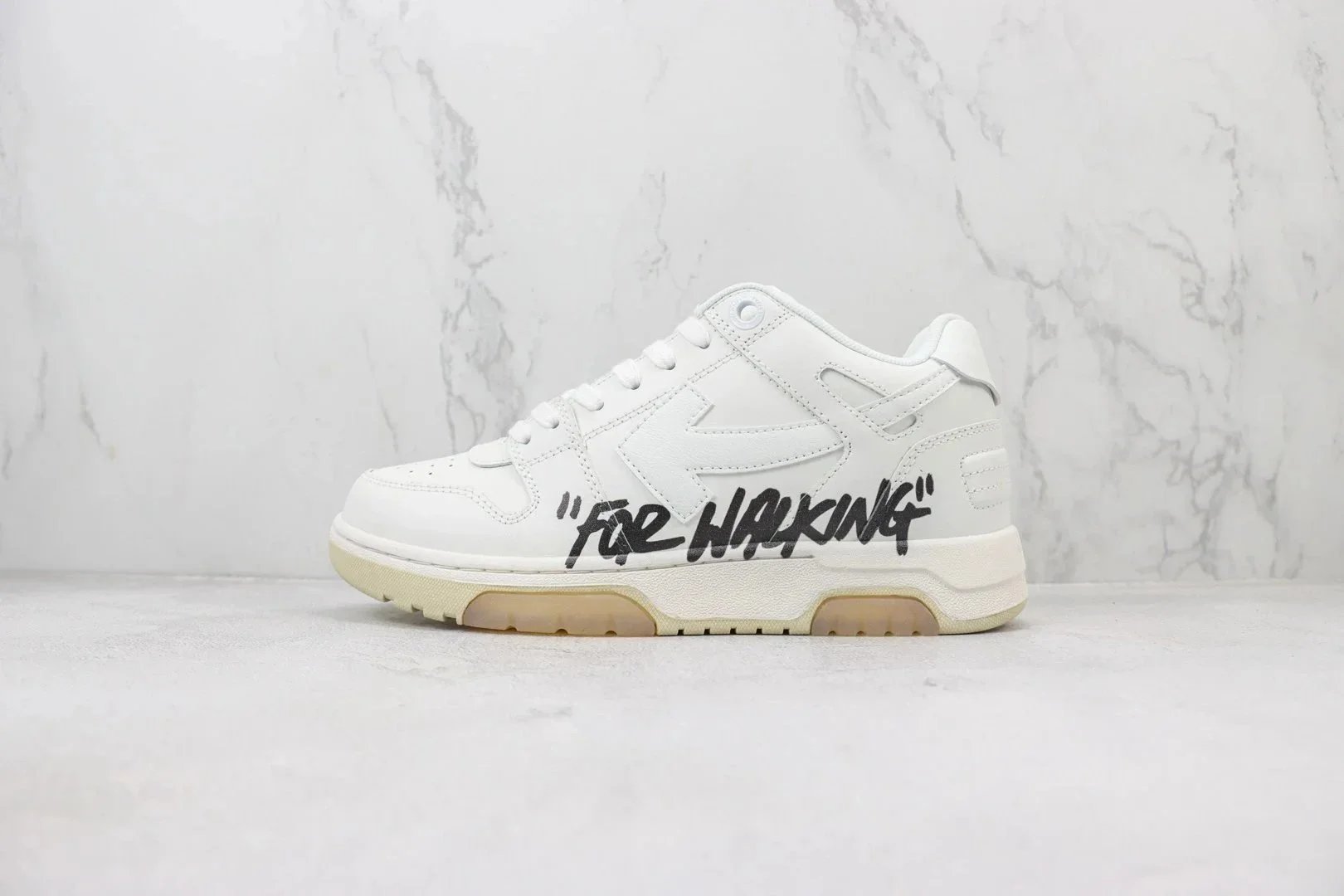 Off-White c/o Virgil Abloh Arrow Low Sneakers Black White Gray - 4