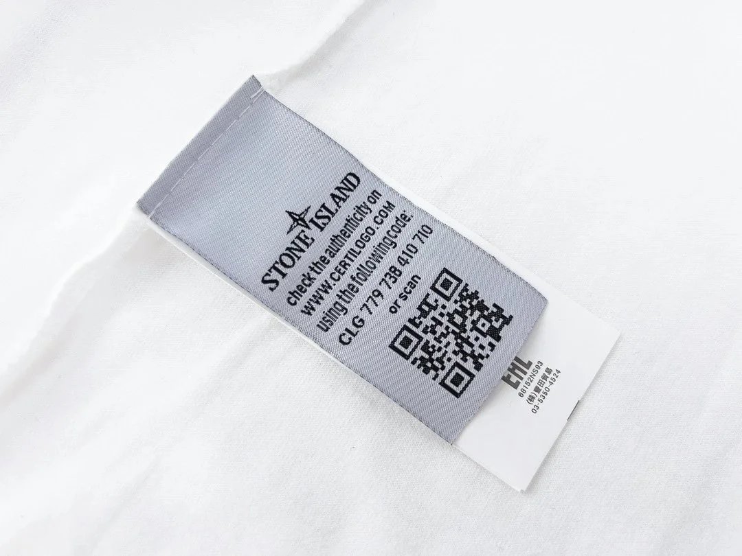 Stone Island Graphic Print Black T-Shirt - 6