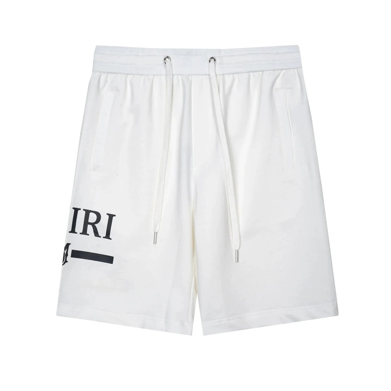 Palm Angels Teddy Bear Embroidered White Shorts - 3