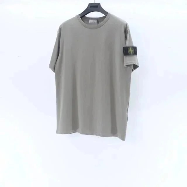 Stone Island White T-Shirt with Compass Patch - 7