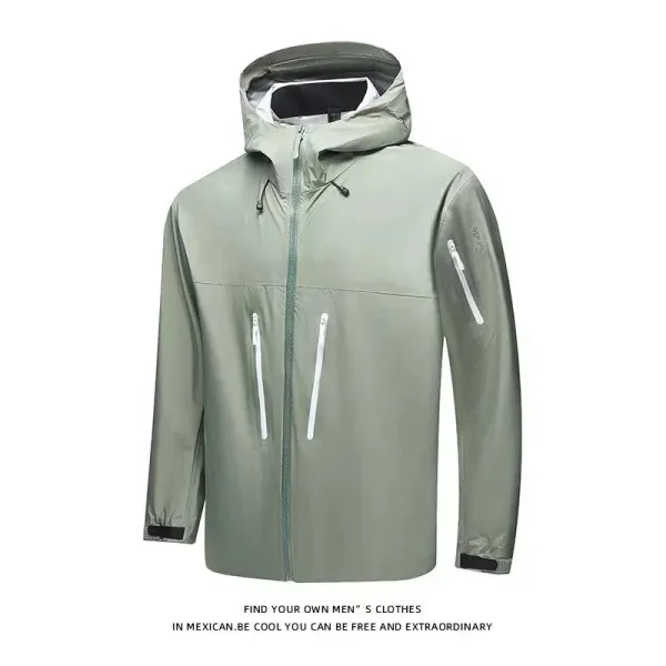 Stone Island Shadow Project Windbreaker Sage Green Outerwear - 1
