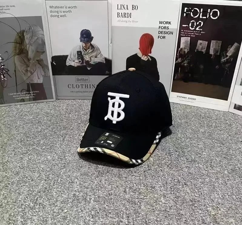 Burberry TB Monogram Baseball Cap Camel - 6