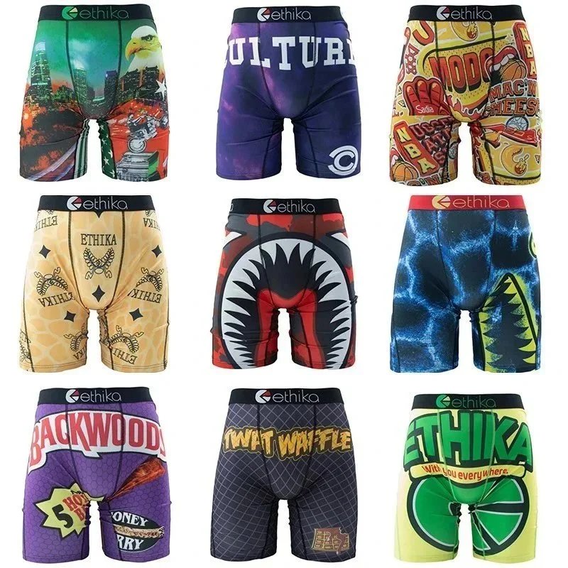 Ethika Shark God Multicolor Boxer Briefs - 2
