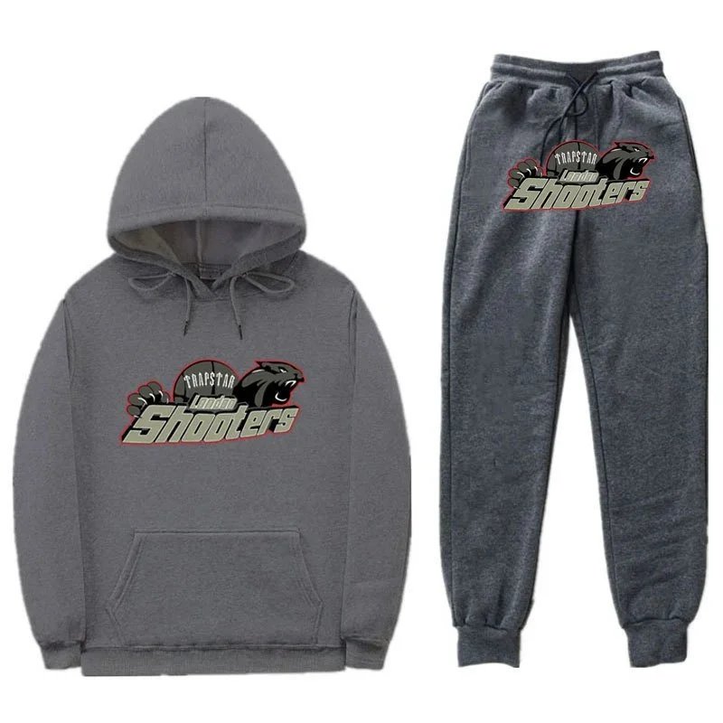 Trapstar London Shooters Pink Hoodie and Sweatpants Set - 10