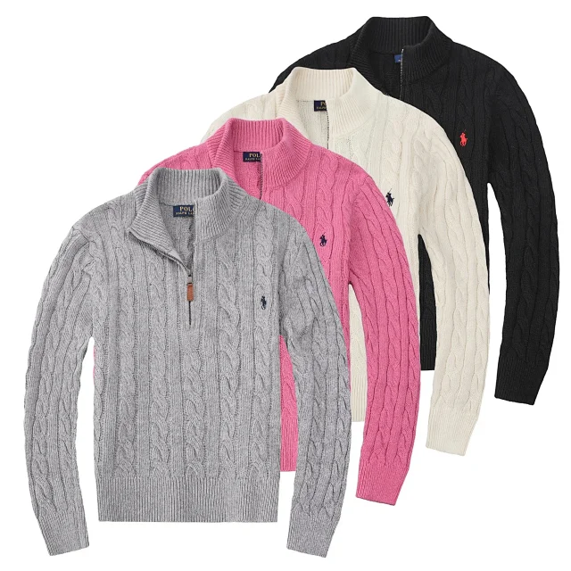 Polo Ralph Lauren Knitwear Cable-Knit Crewneck Sweater product detail image 4