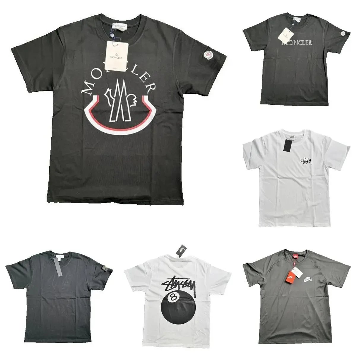 Stussy 8 Ball Graphic White T-Shirt - 2