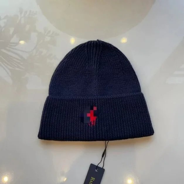 Moncler Genius Beanie in Beige with Pixelated Logo - 5