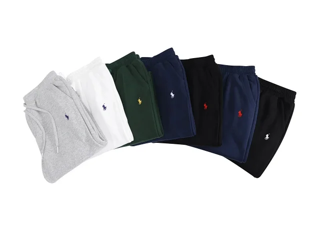 Polo Ralph Lauren Trousers Drawstring jogger with embroidered pony logo product detail image 6