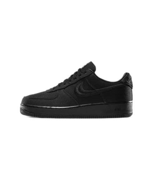 Nike Air Force 1 Low 'Triple Black' Sneakers - 1
