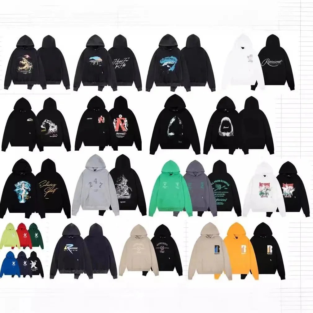 Represent Graphic Print Hoodie Collection