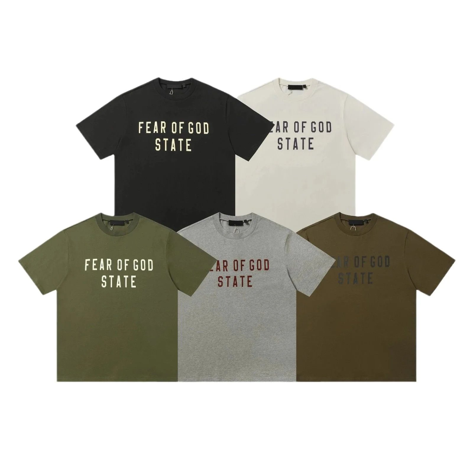 Fear of God State Print Heavyweight T-Shirt