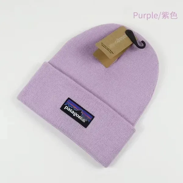 Patagonia Fisherman Beanie Purple - 1