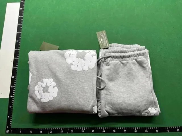 Gallery Dept. Floral Print Denim Jacket and Jeans Set - 7