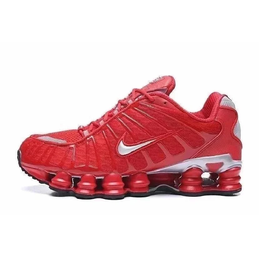 Nike Shox R4 x Supreme Olive Green Sneakers - 9