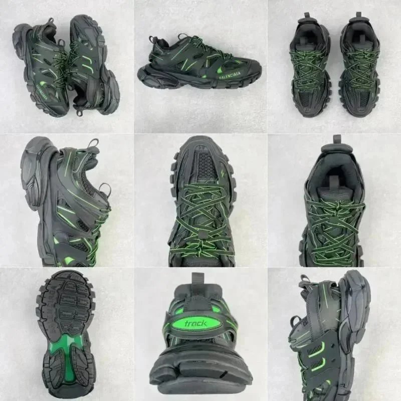 Balenciaga Track 2 Multicolor Chunky Sneakers - 4