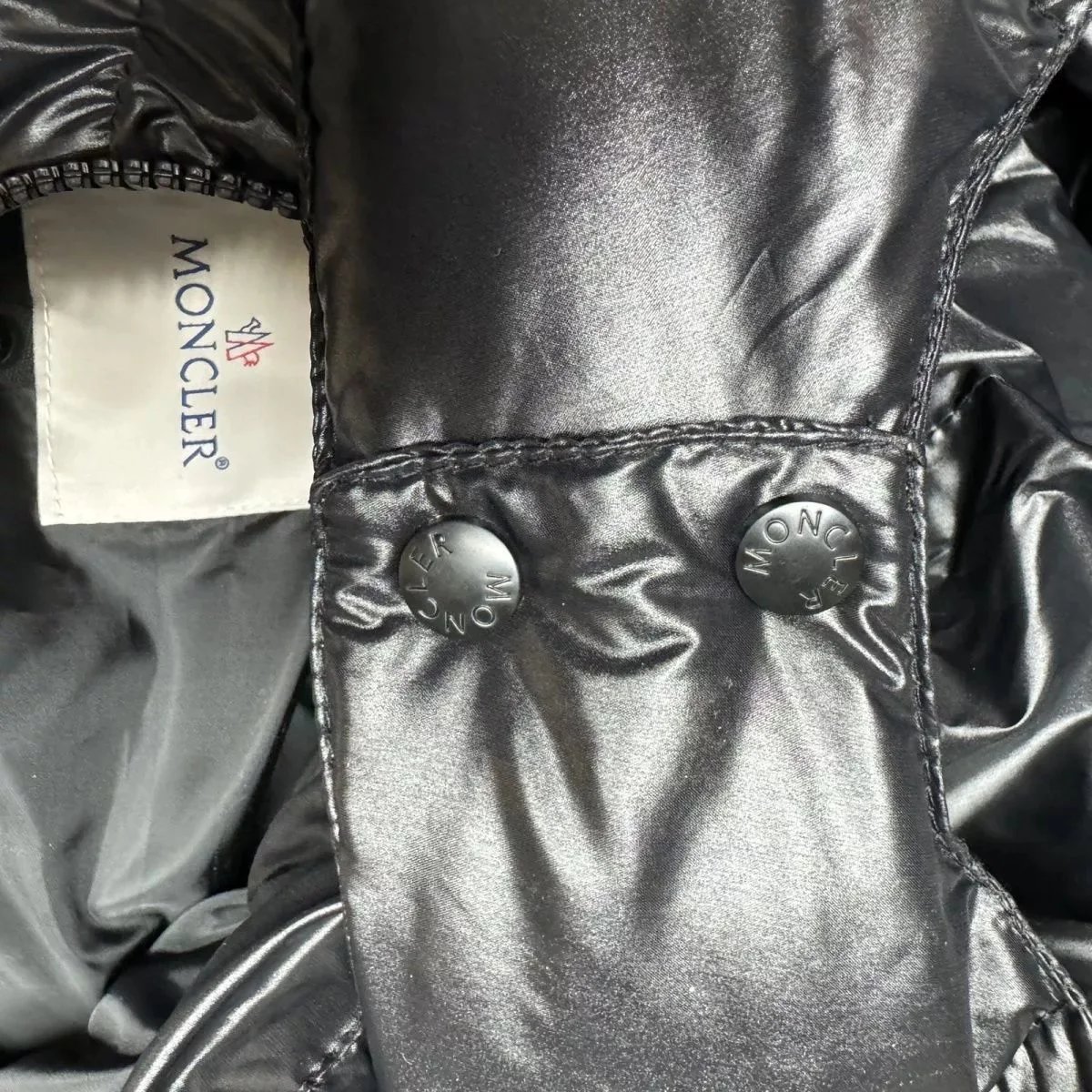 Moncler Maya Vest Red and Black Puffer Vest - 7