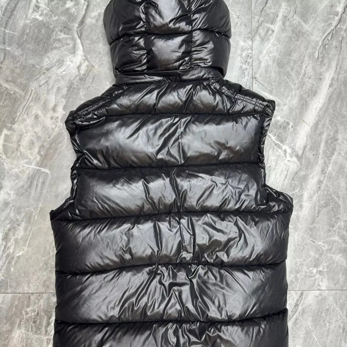 Moncler Maya Vest Red and Black Puffer Vest - 6