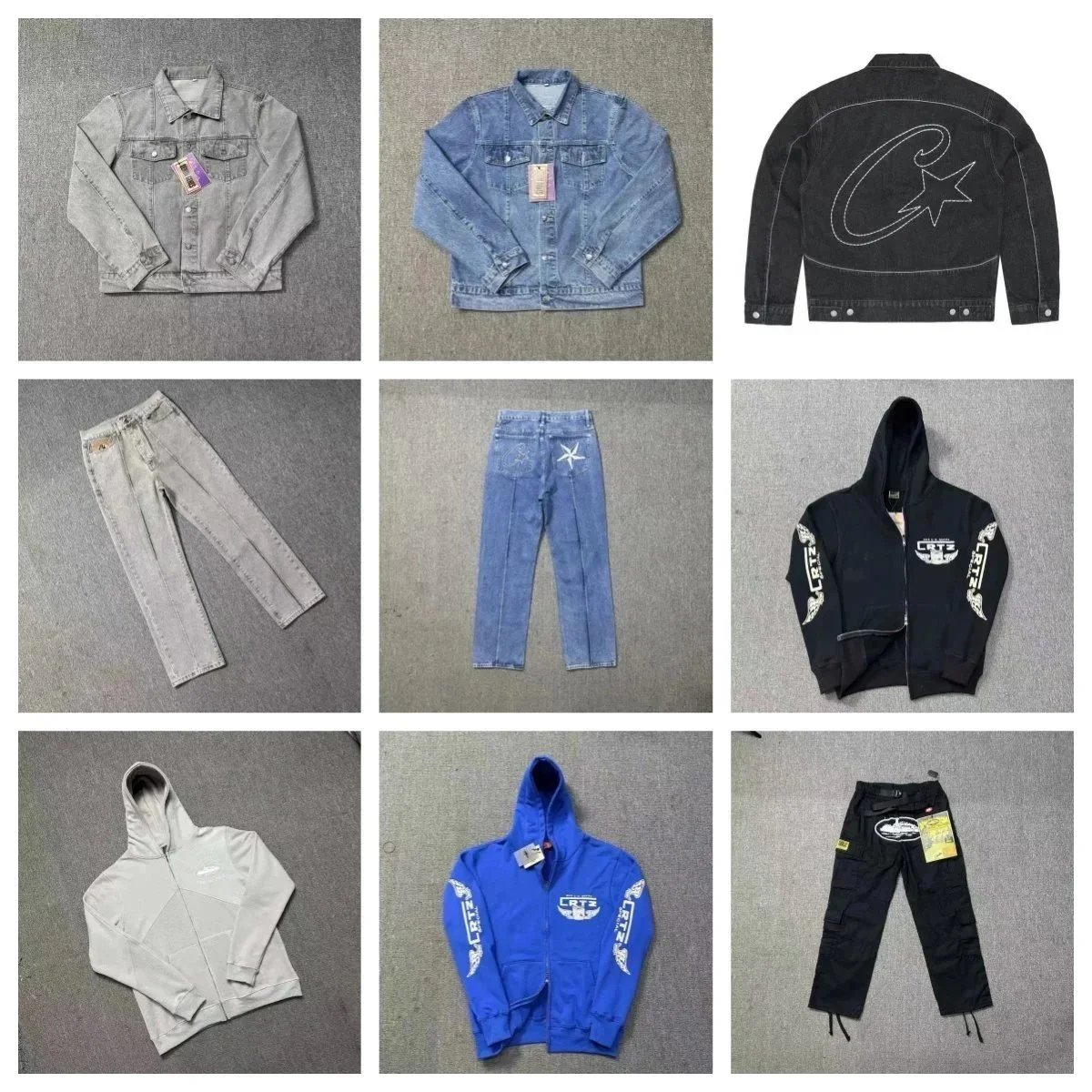 Stone Island Windbreaker Pink and White Color-Block Hooded Jacket - 3