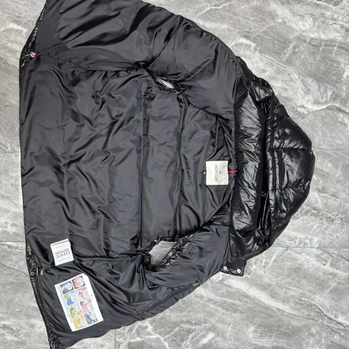 Moncler Maya Vest Red and Black Puffer Vest - 8