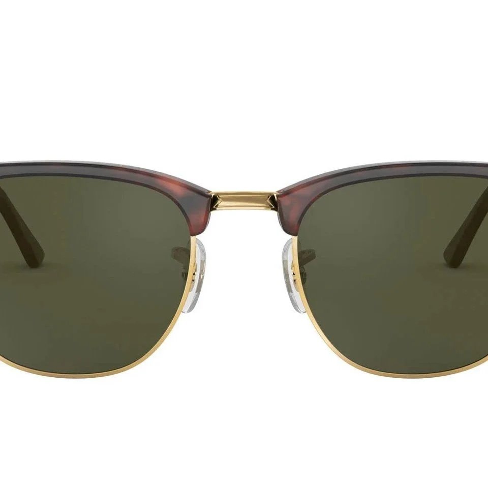 Ray-Ban Clubmaster Tortoiseshell Gold Sunglasses