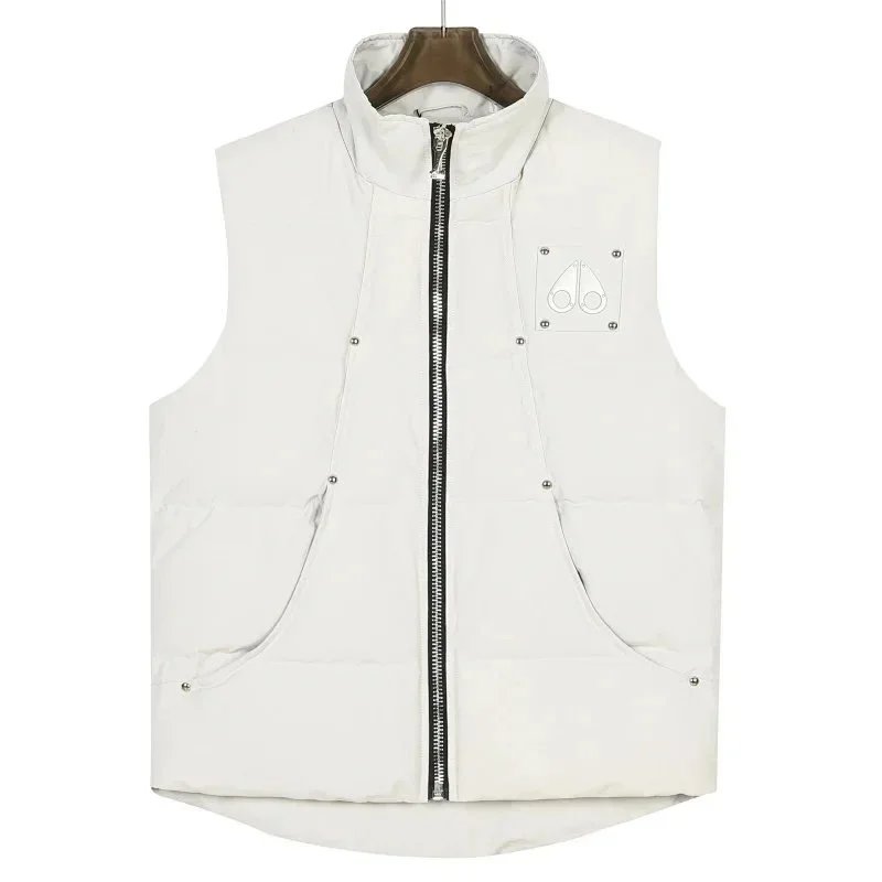 Maison Mihara Yasuhiro Logo Patch Puffer Vest Black - 10