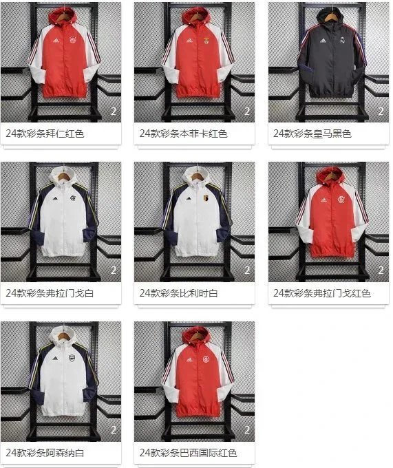 Adidas x São Paulo FC Windbreaker Red/White Jacket - 5