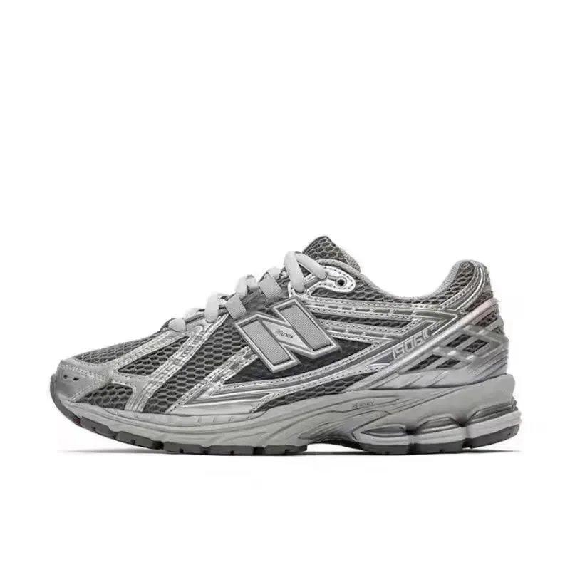 New Balance 1906R Gray Mesh Running Shoes - 5