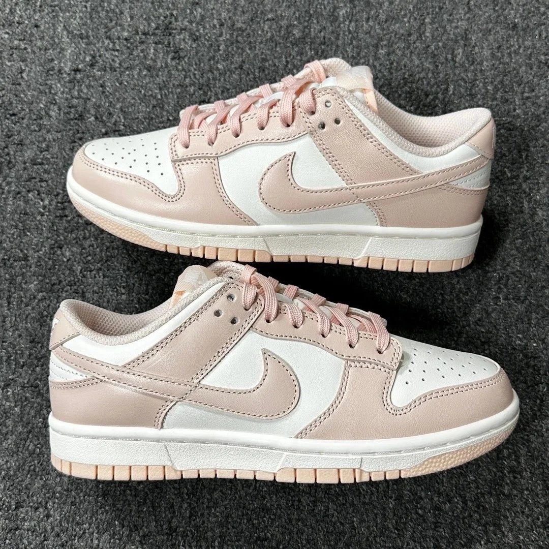 Nike Dunk Low Pink Foam Sneakers - 1