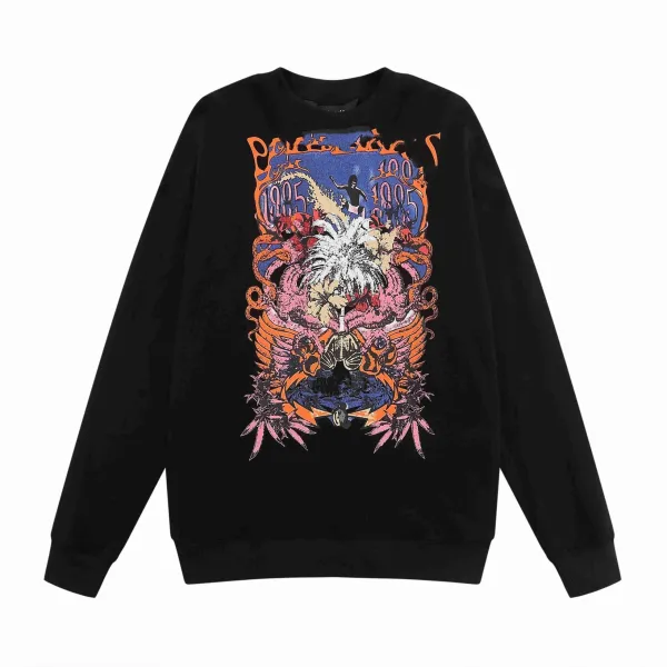 Gallery Dept x Pop Smoke 1985 Graphic Hoodie Black - 1