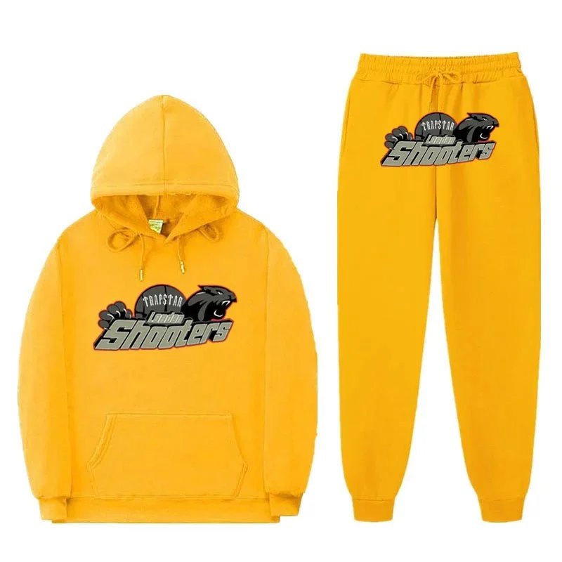 Trapstar London Shooters Pink Hoodie and Sweatpants Set - 9