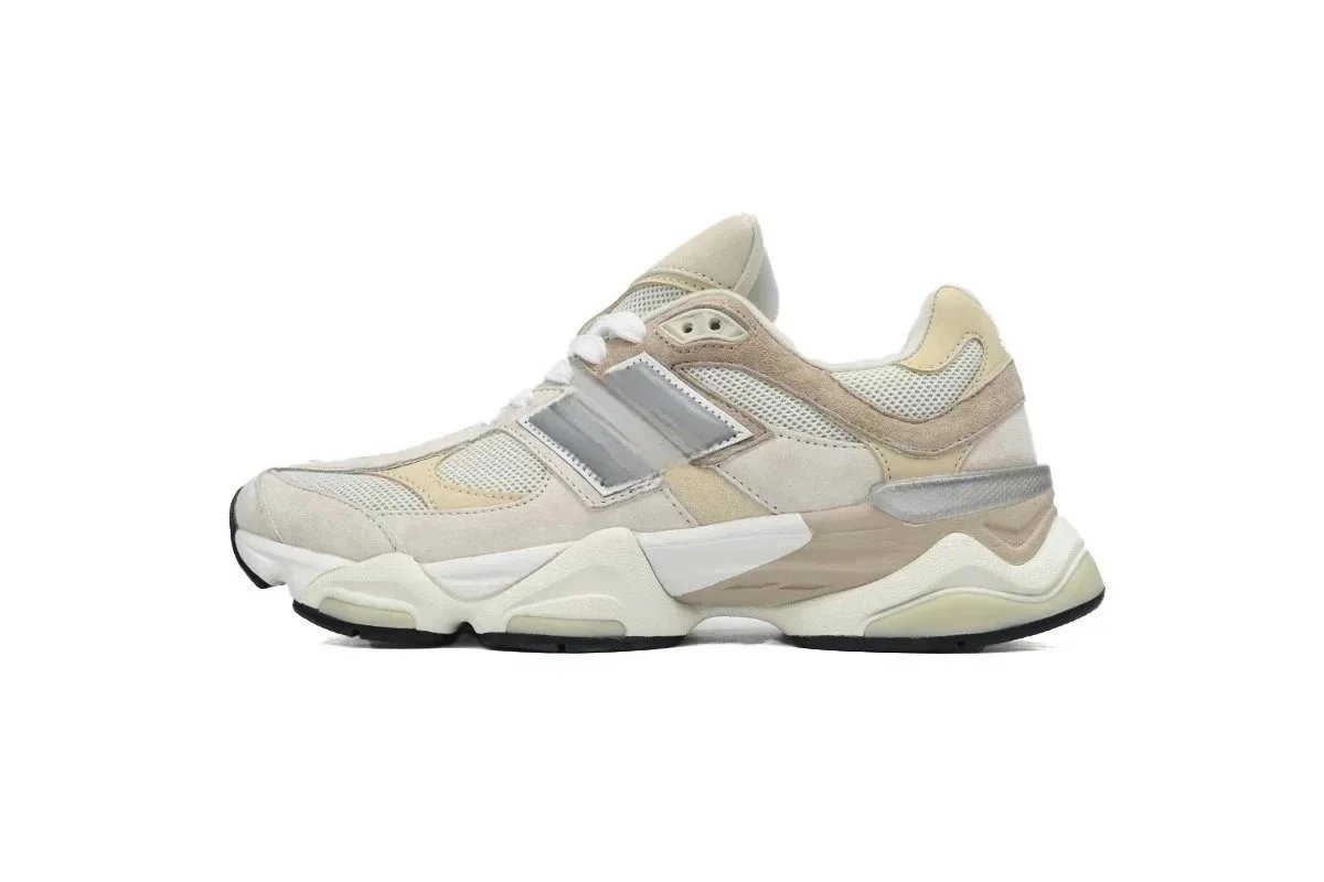 Off-White Diagonal Panel Chunky Sneakers White/Black/Beige Sneakers - 7