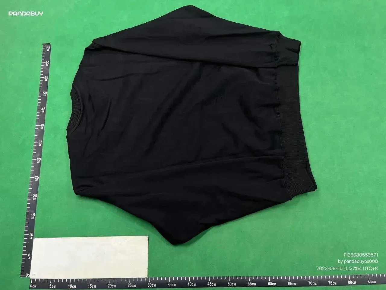 Carhartt WIP Script Logo Crewneck Black Sweatshirt - 5