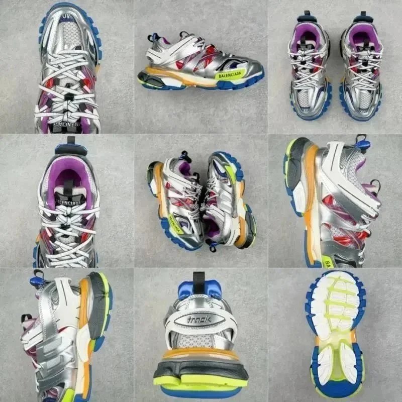 Balenciaga Track 2 Multicolor Chunky Sneakers - 6