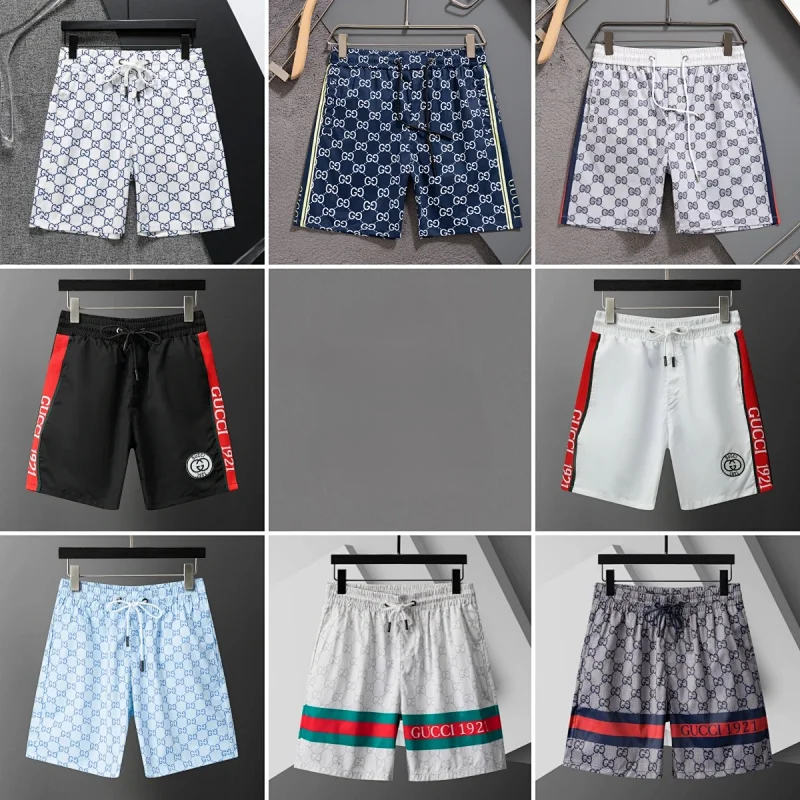 Gucci GG Supreme Print Board Shorts