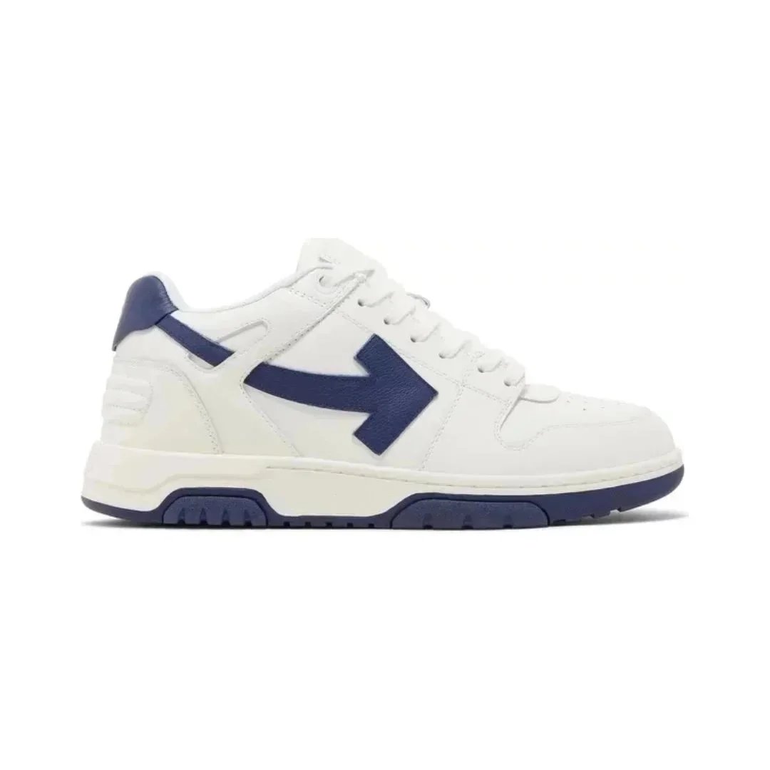 Off-White Arrow Low White/Navy Sneakers - 1