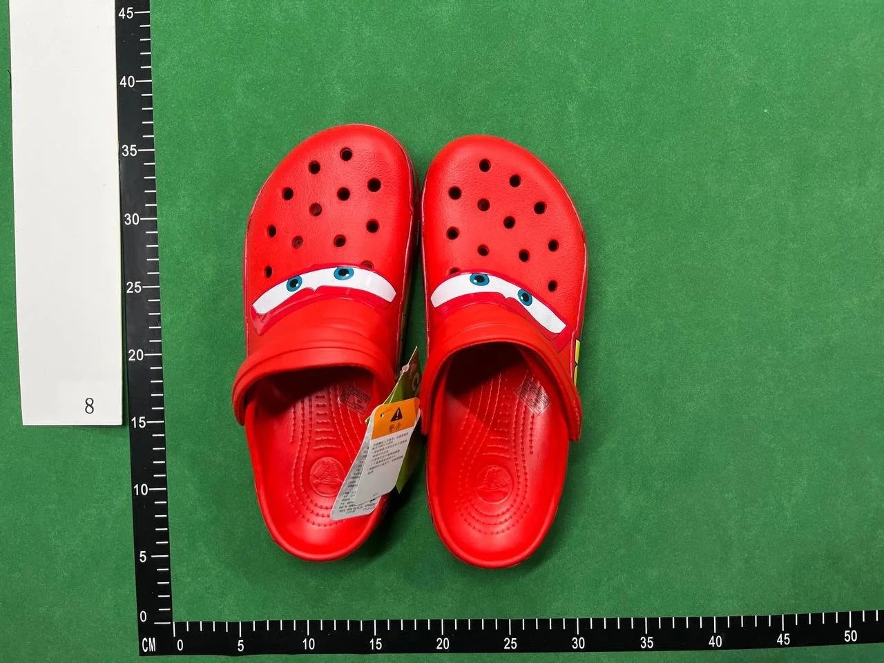 Crocs x Disney Pixar Cars Lightning McQueen Clog Red Shoes - 6