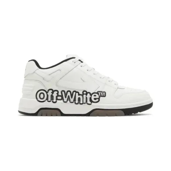 Off-White Diagonal Arrow Low White Sneakers - 1