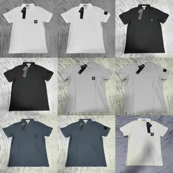 Stone Island Classic Polo Red Polo - 2