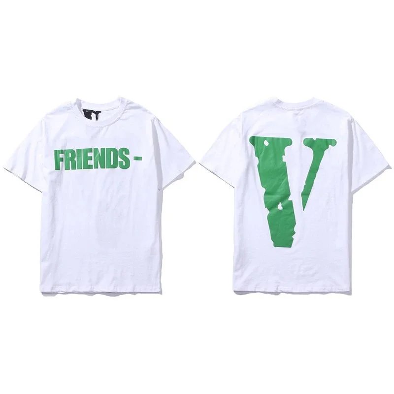Vlone Logo Print Black T-Shirt - 11