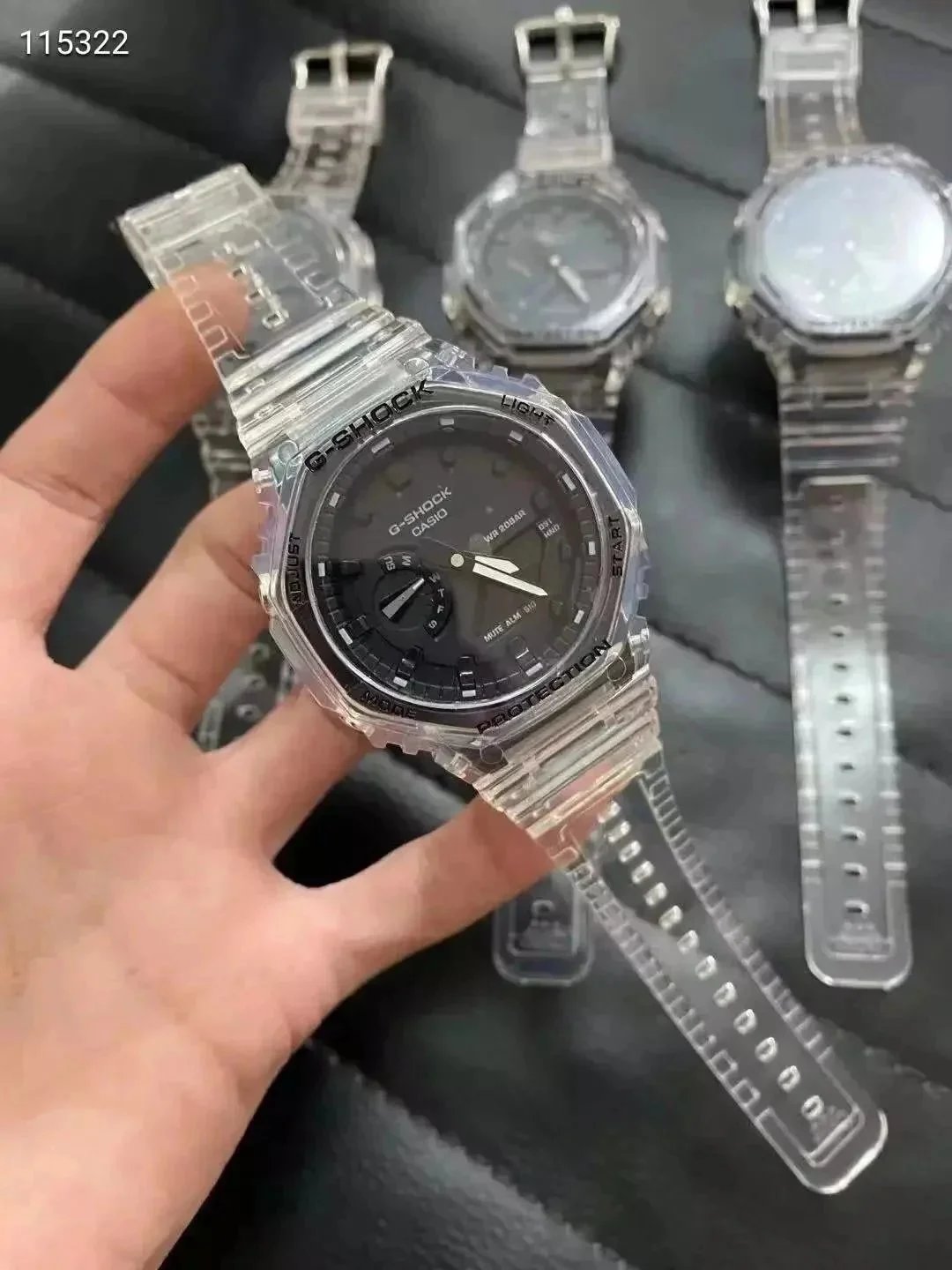 Casio G-Shock GA-700SC Transparent Clear Quartz Watch - 10