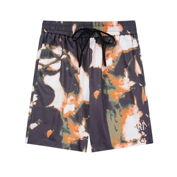 Amiri Abstract Print Swim Shorts Multicolor - 1