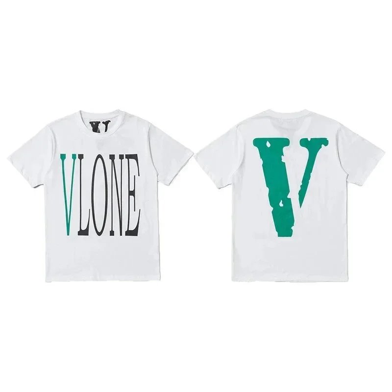 Vlone Logo Print Black T-Shirt - 8