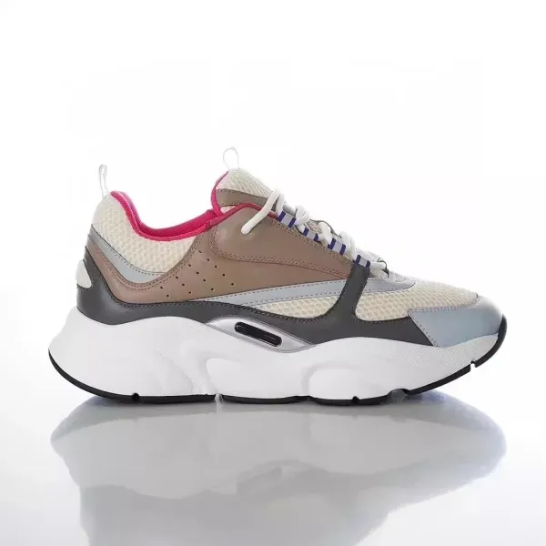 Dior B23 Low Top Multicolor Chunky Sneakers - 1