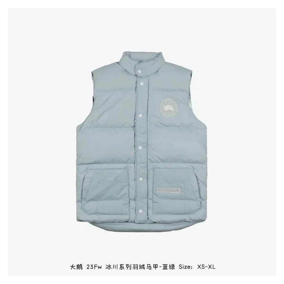 Dagē 23FW Ice River Series Down Vest White - 3
