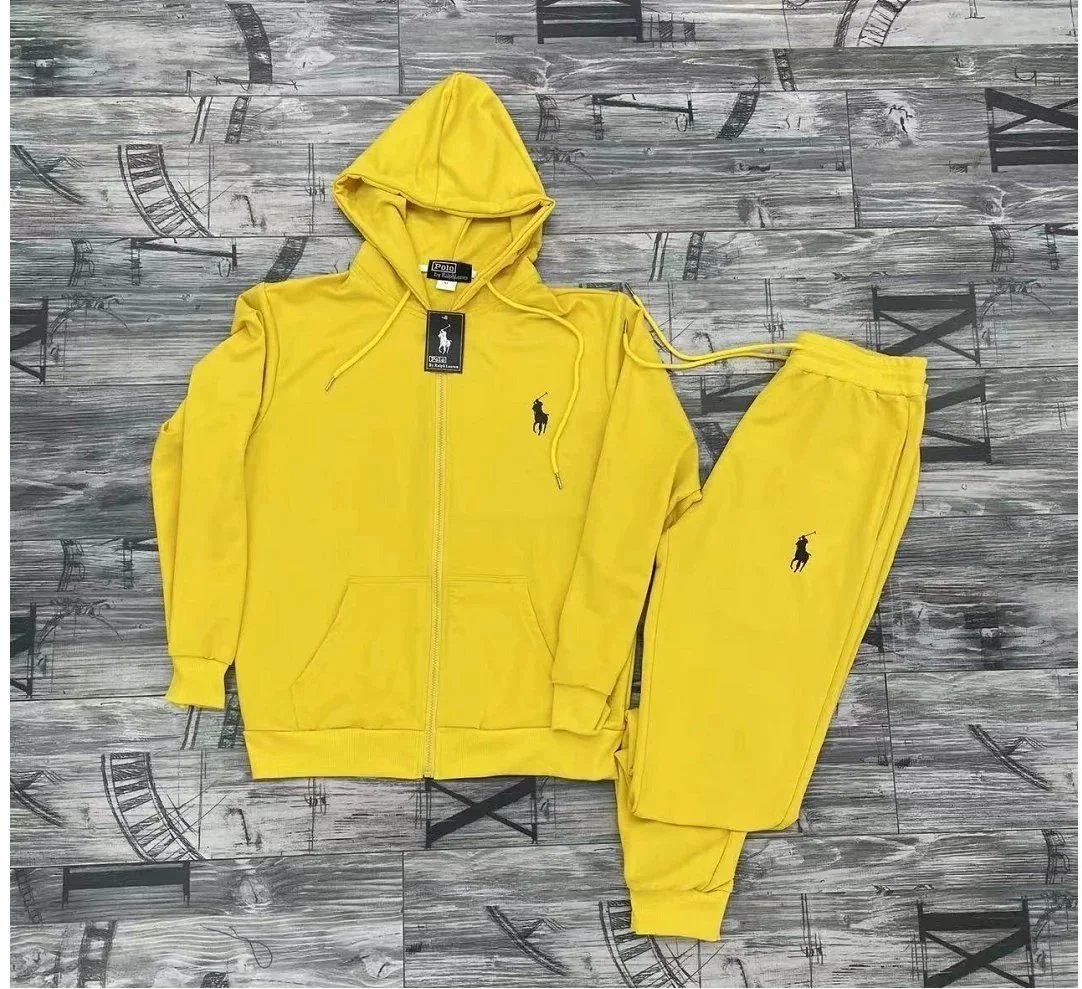Ralph Lauren Polo Pony Black Full-Zip Hoodie and Sweatpants Set - 3