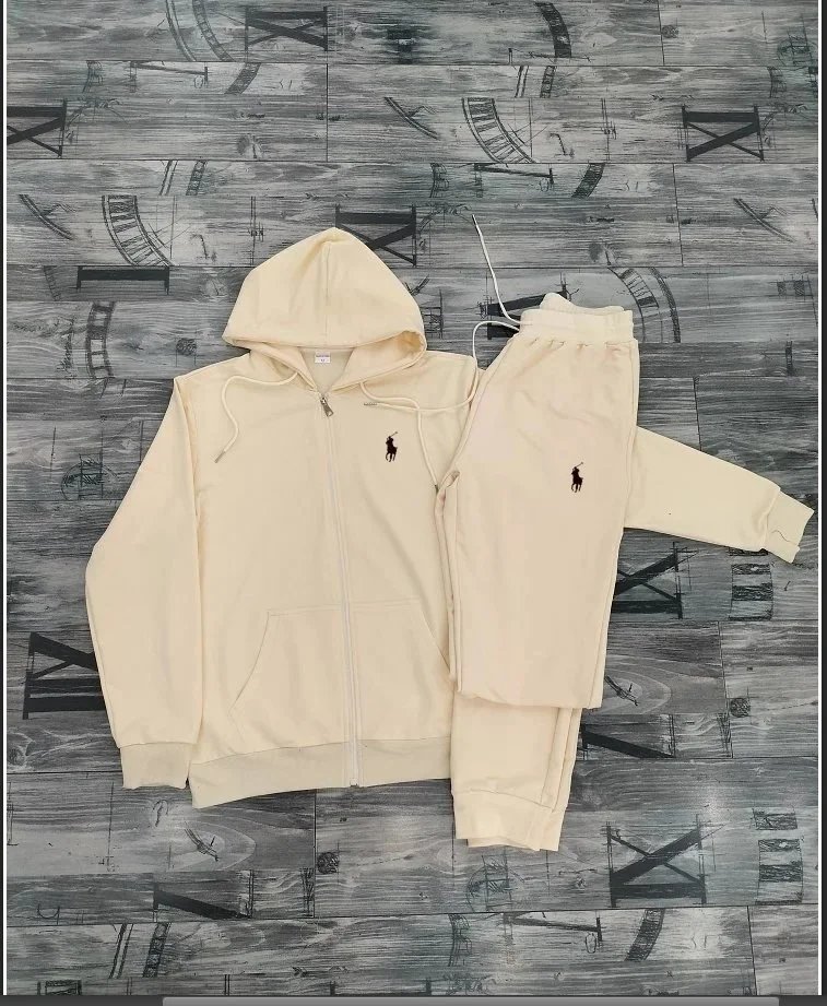 Ralph Lauren Polo Pony Black Full-Zip Hoodie and Sweatpants Set - 11