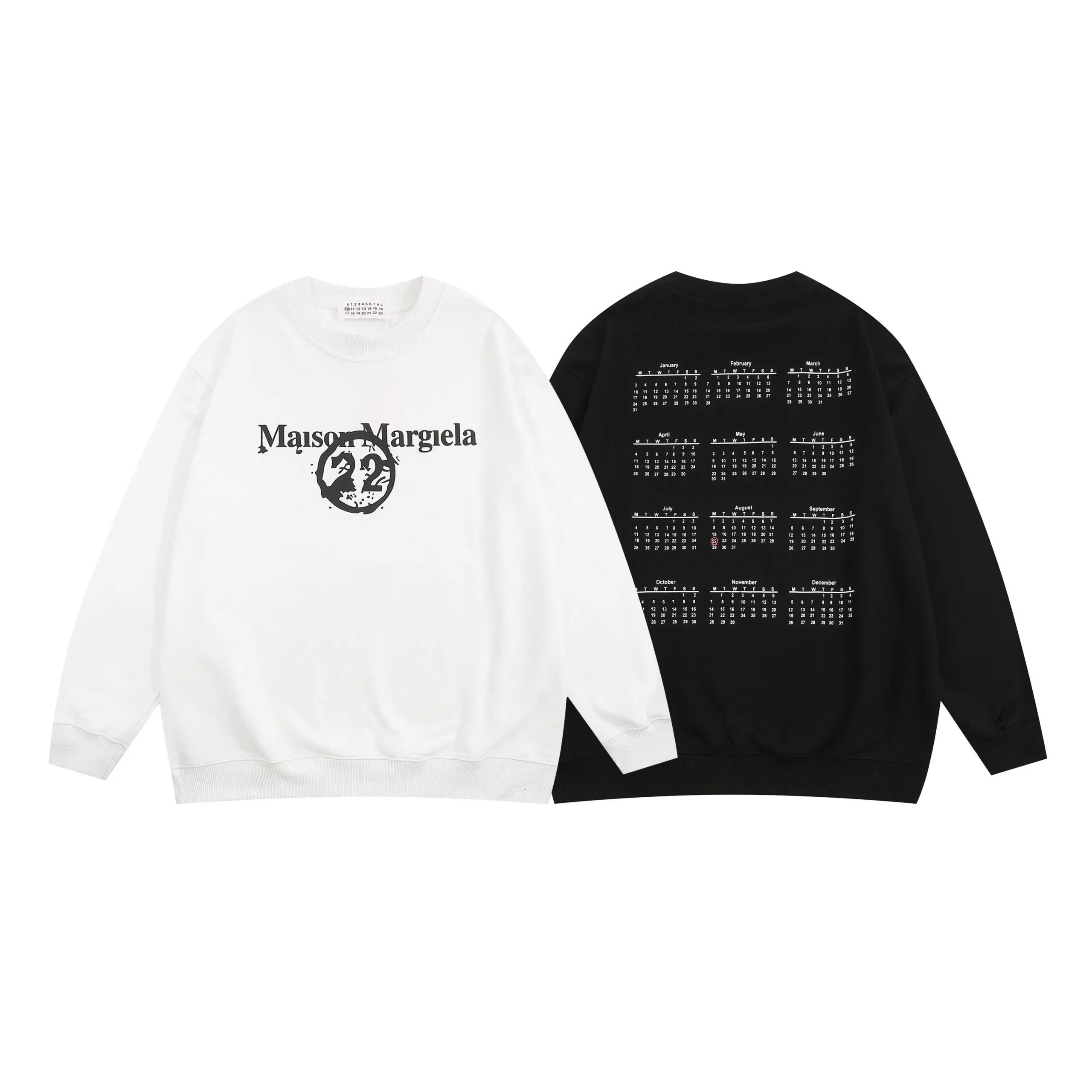 MMY Logo Embroidered White Hoodie - 3